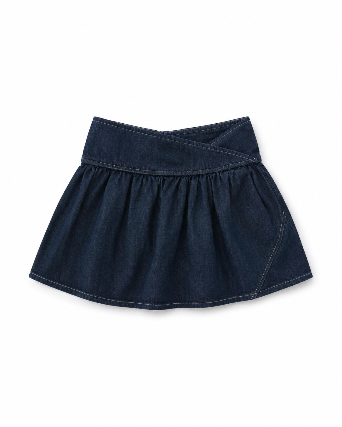 Mini denim skirt