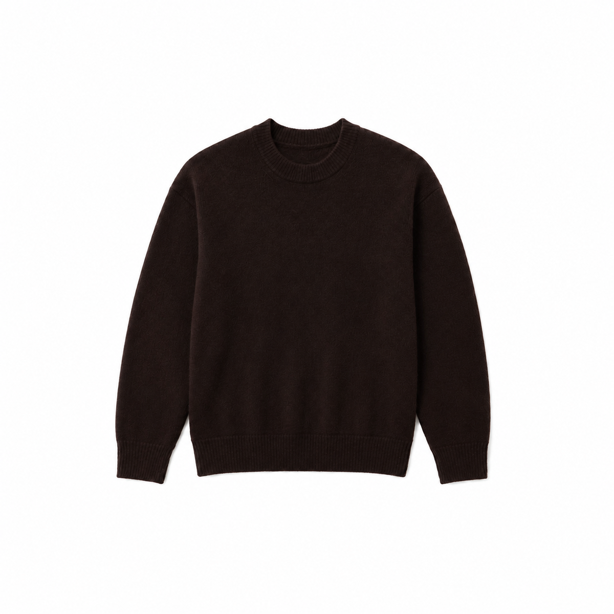 crewneck soft knit sweater