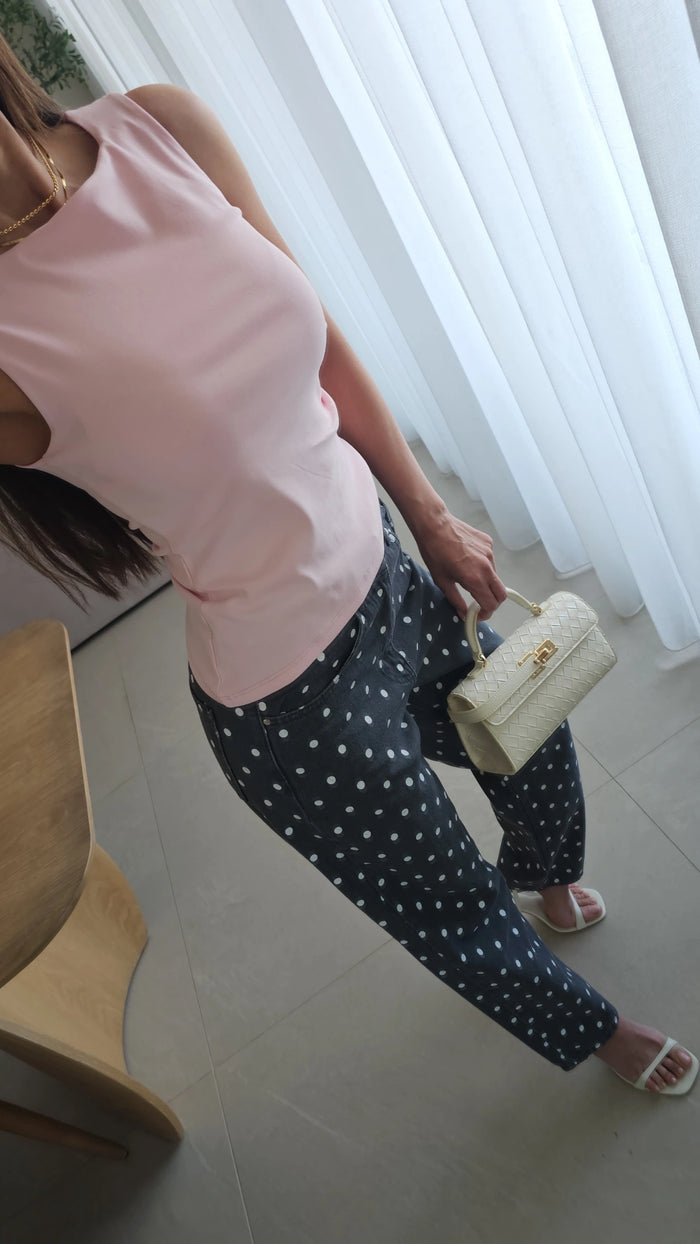 Dotted jeans