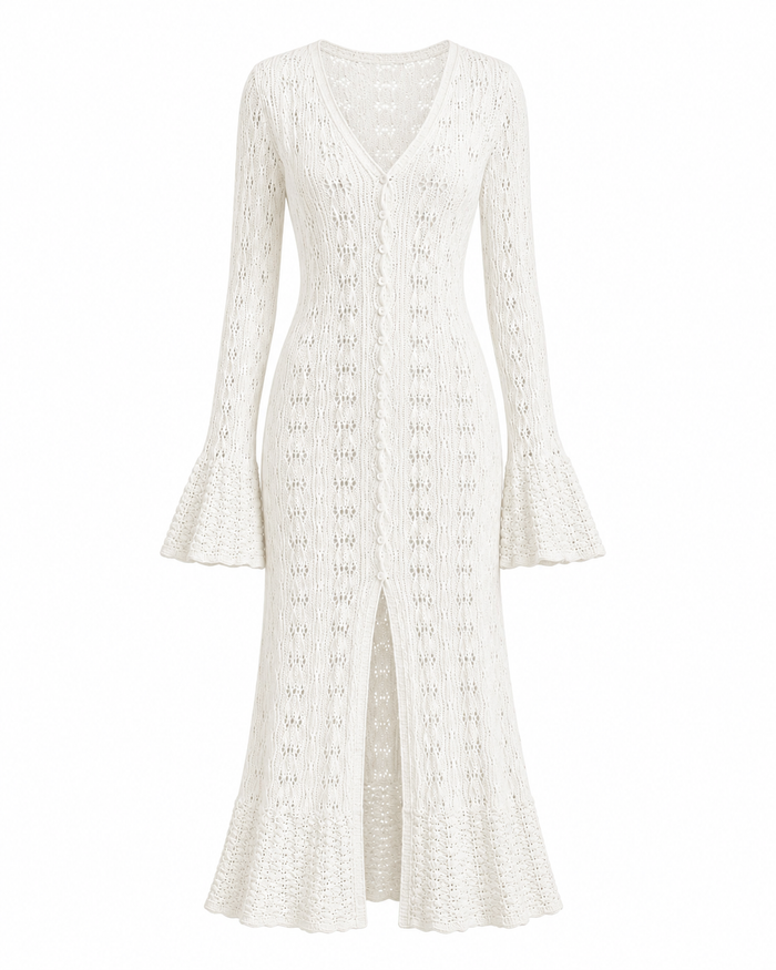 Amelie Knit beachwear dress/cardigan