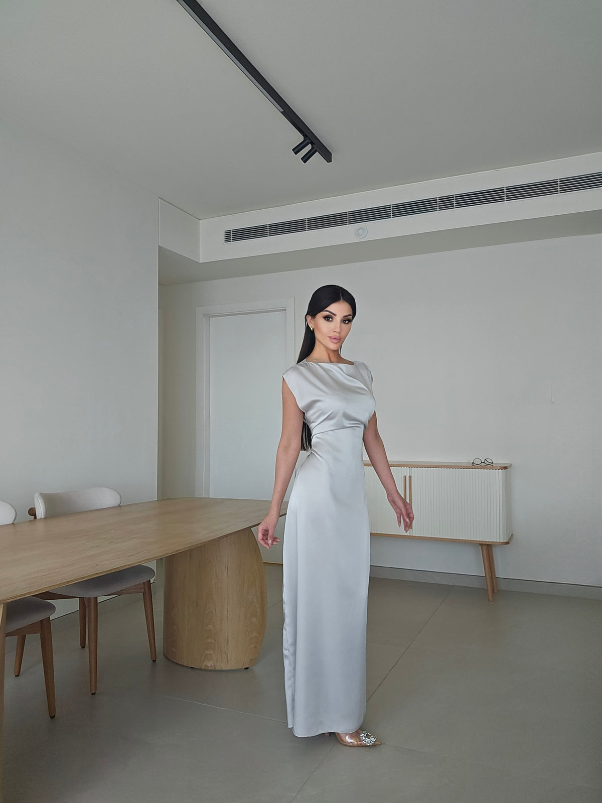 Satin dress