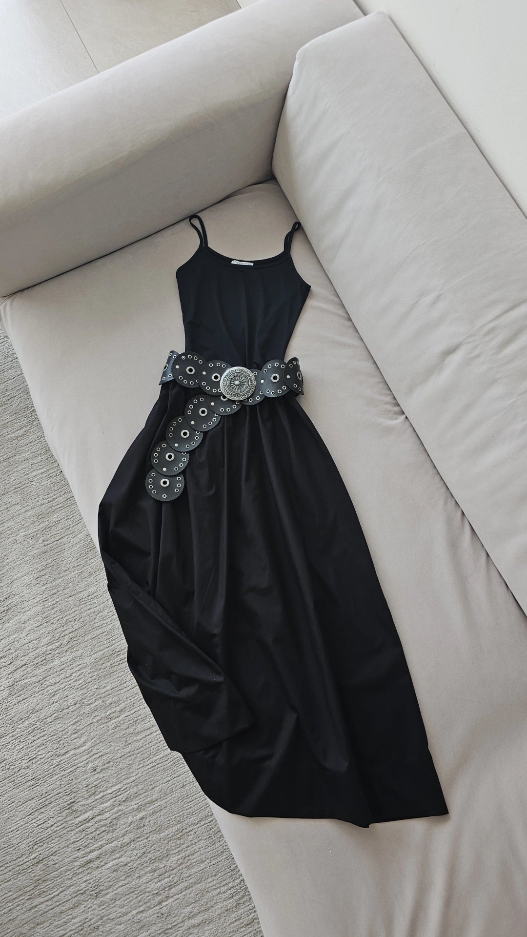 Cotton maxi skirt