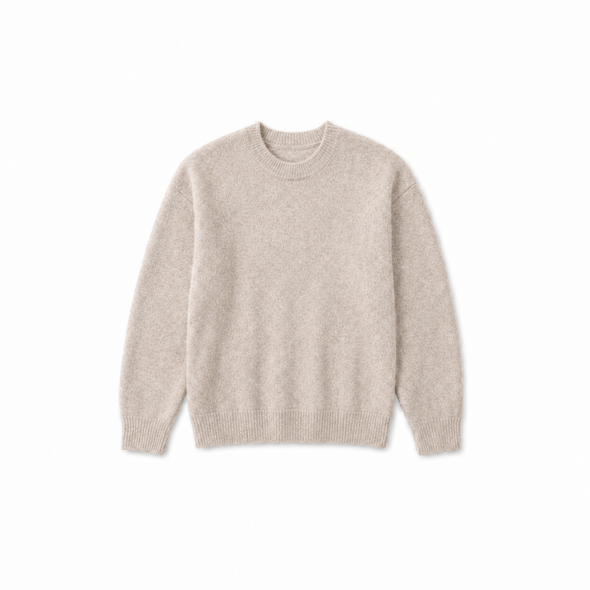 crewneck soft knit sweater