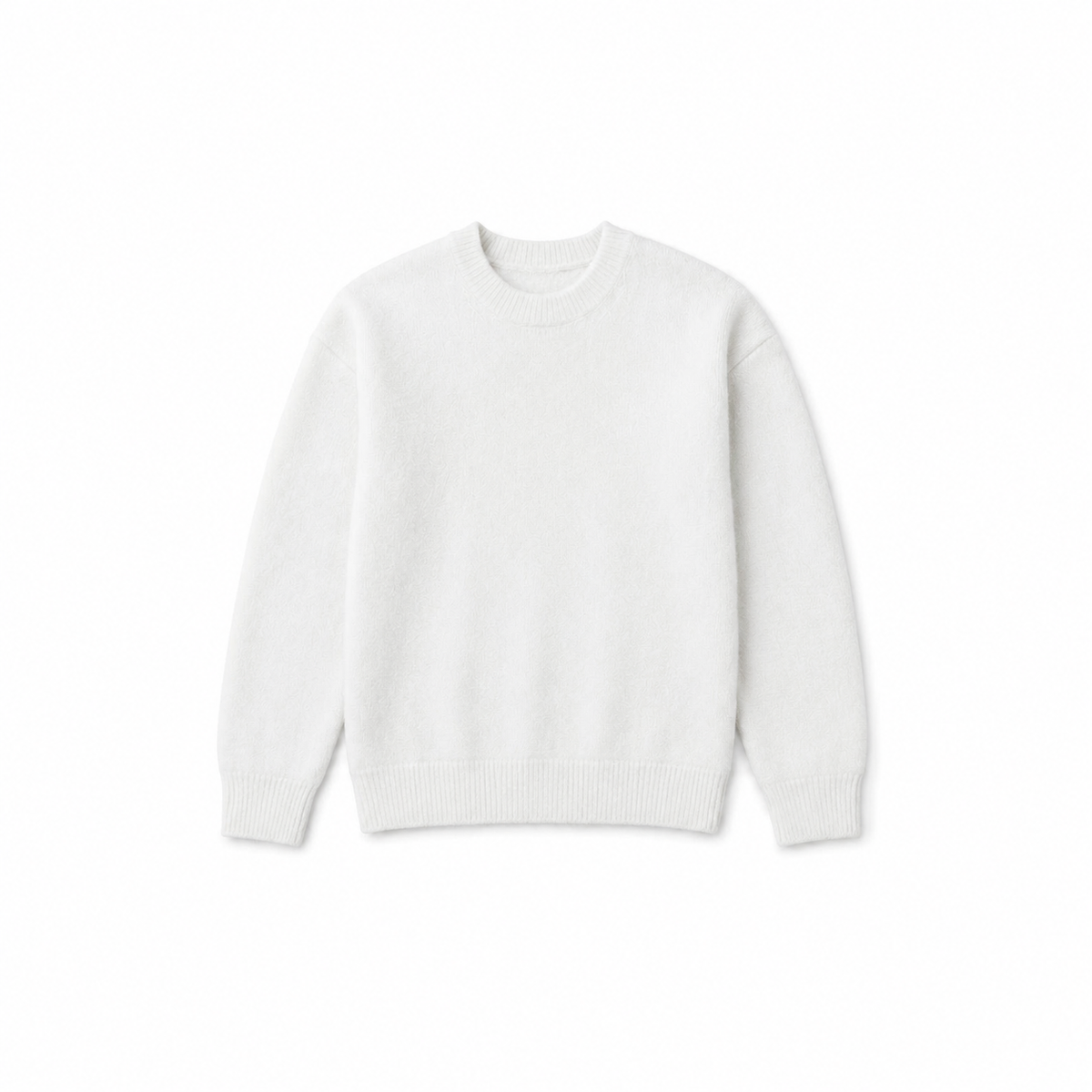 crewneck soft knit sweater