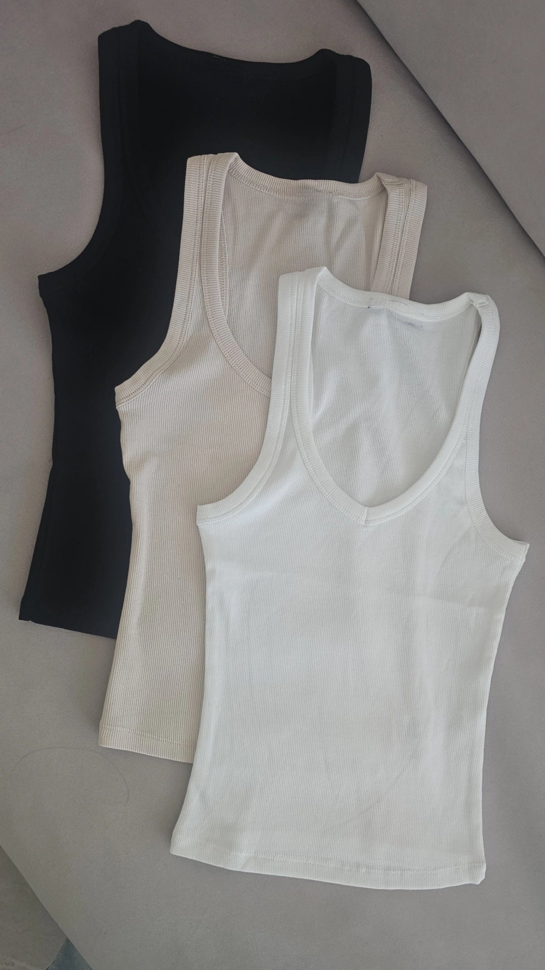 Cotton v necks