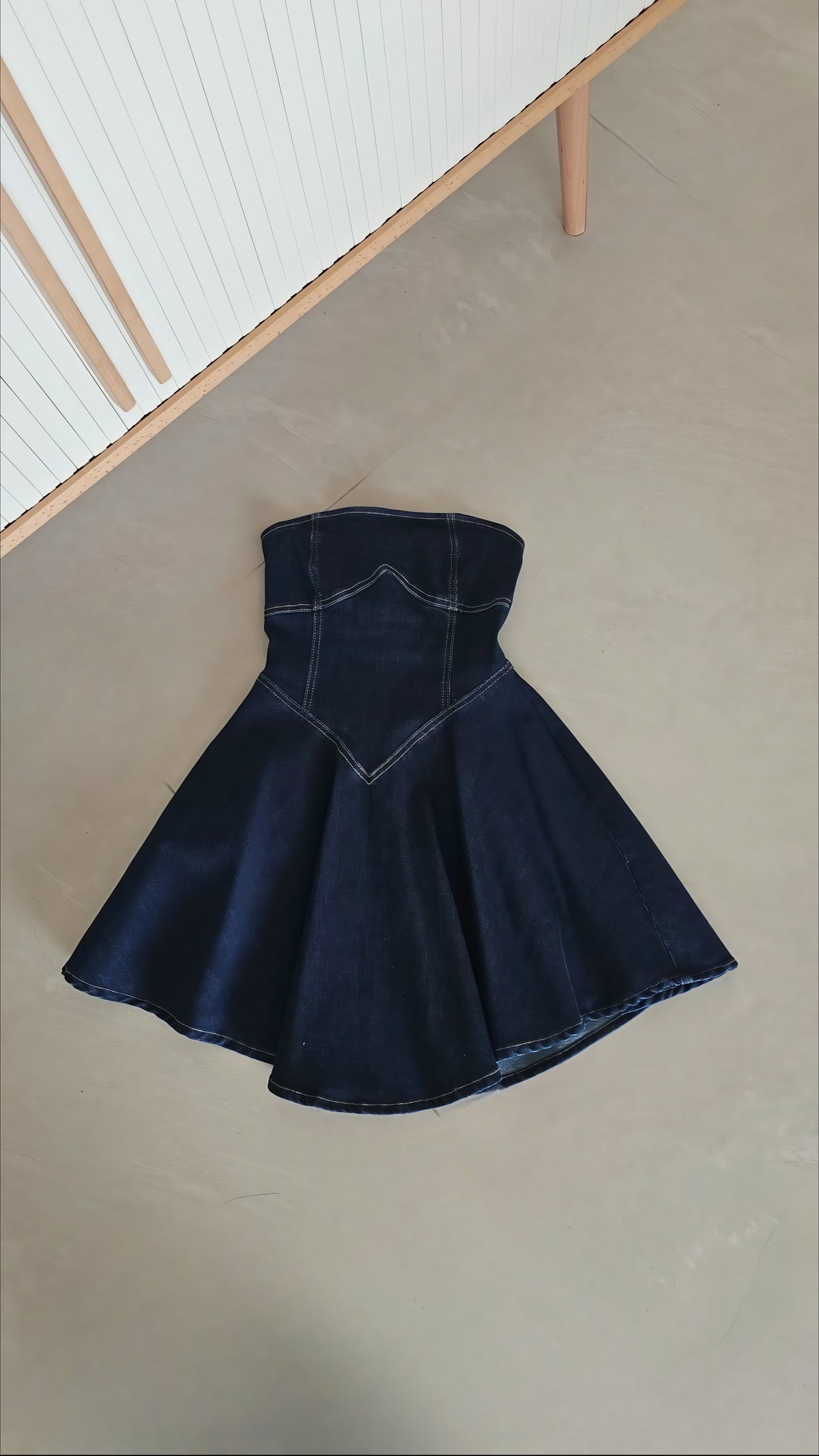 Denim dress