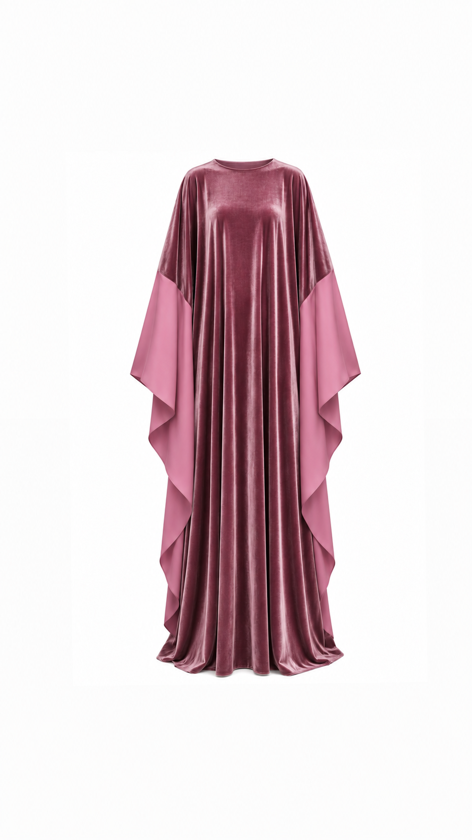 Butterfly abaya dress (velvet with satin details)