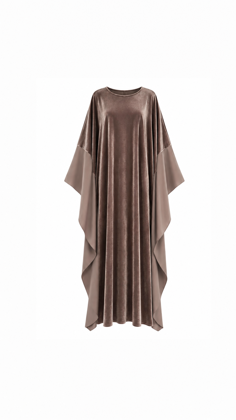 Butterfly abaya dress (velvet with satin details)