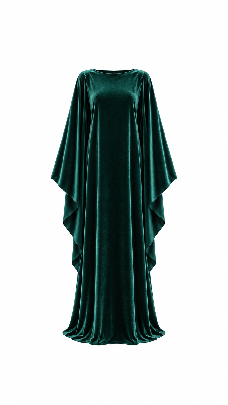 Butterfly abaya dress (pure velvet)