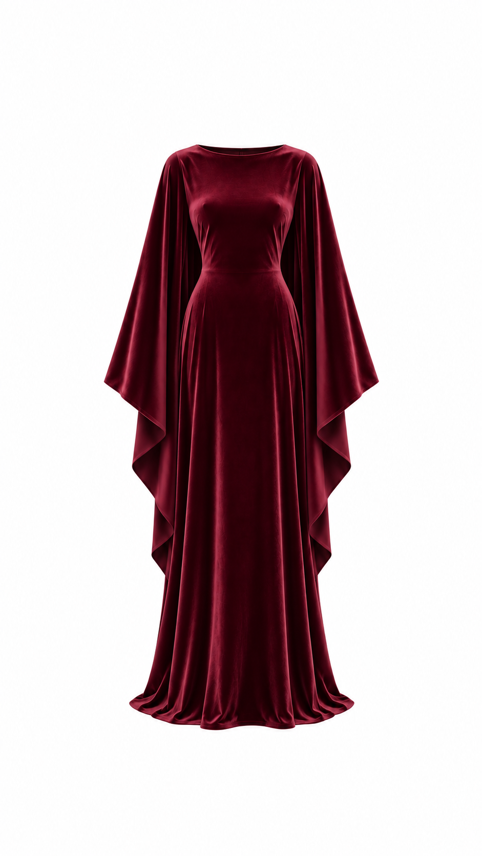 Butterfly abaya dress (pure velvet)