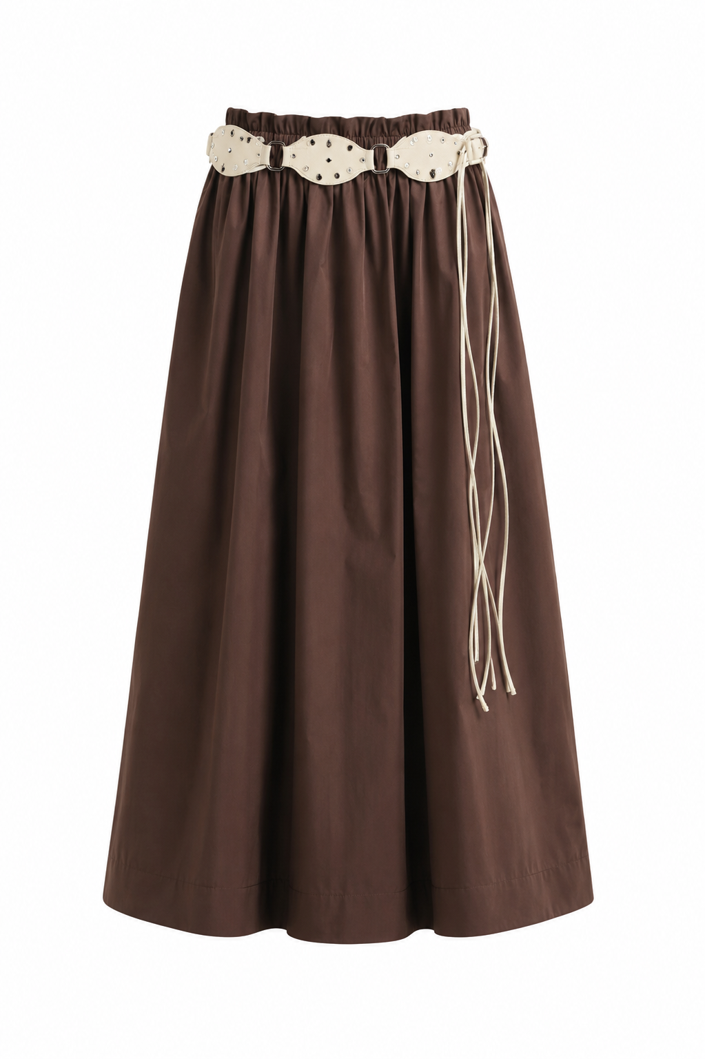Cotton maxi skirt