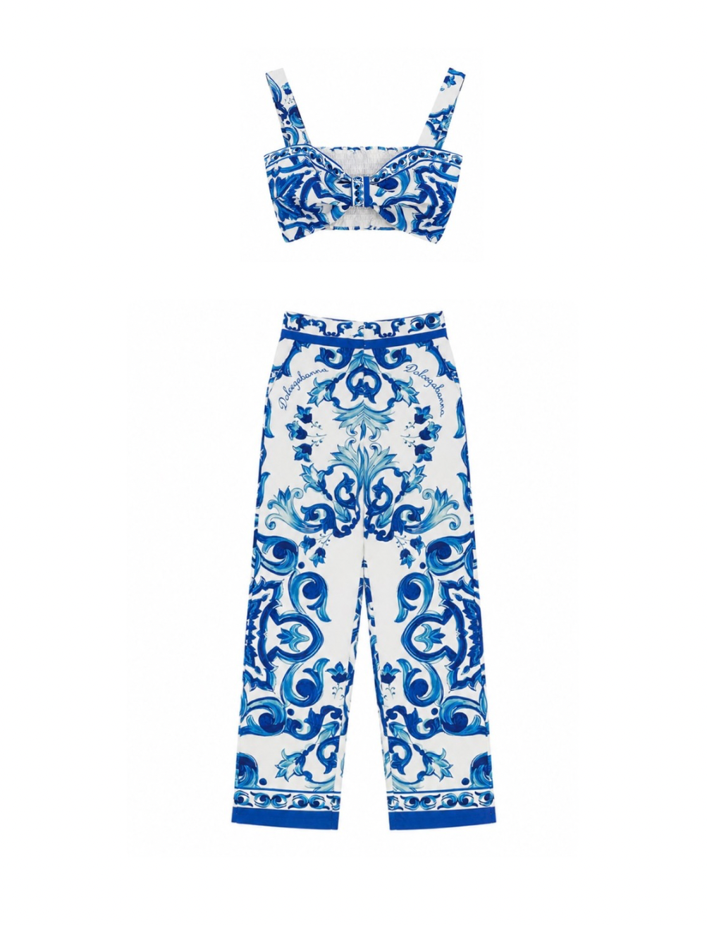 Capri two-piece pants set