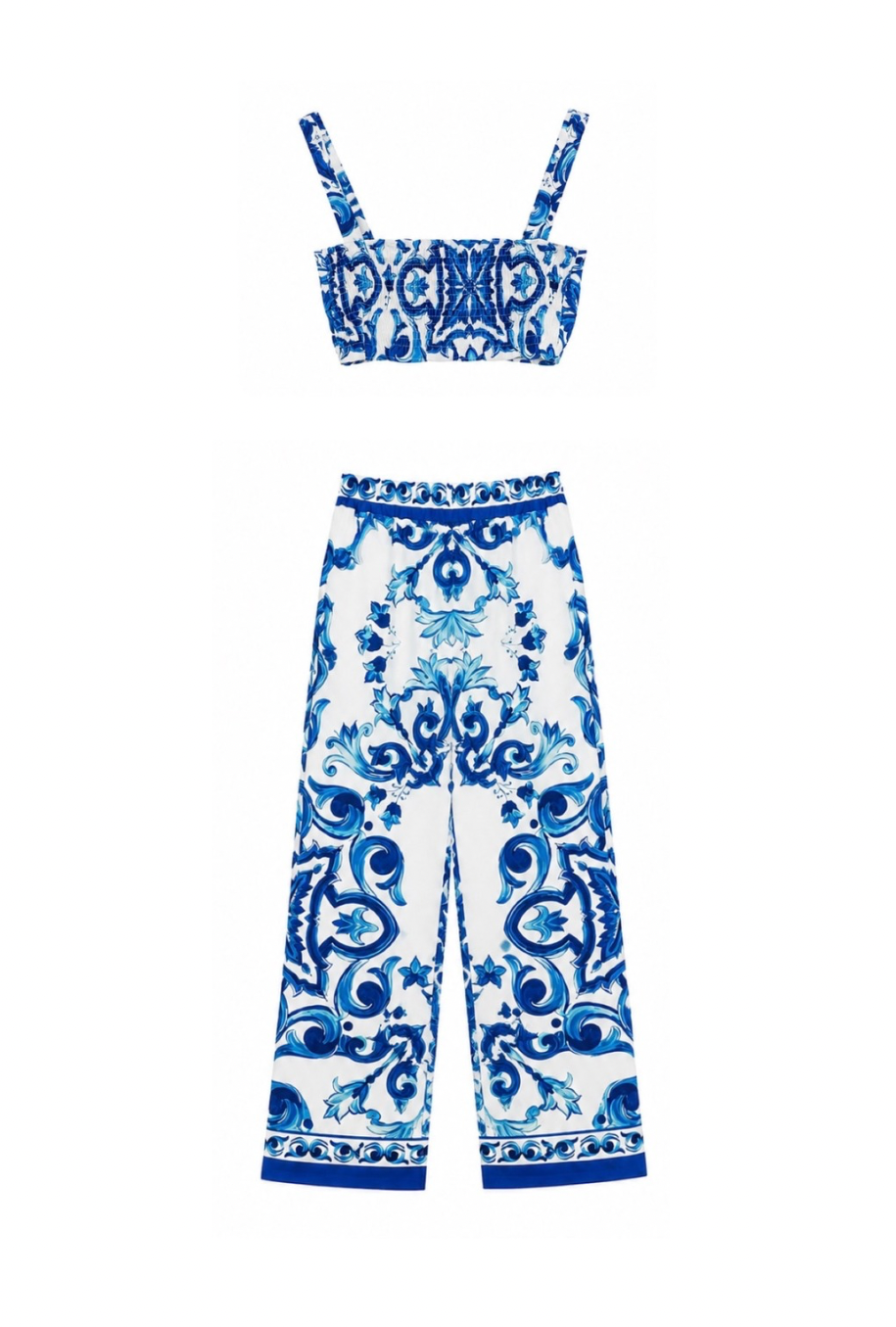 Capri two-piece pants set