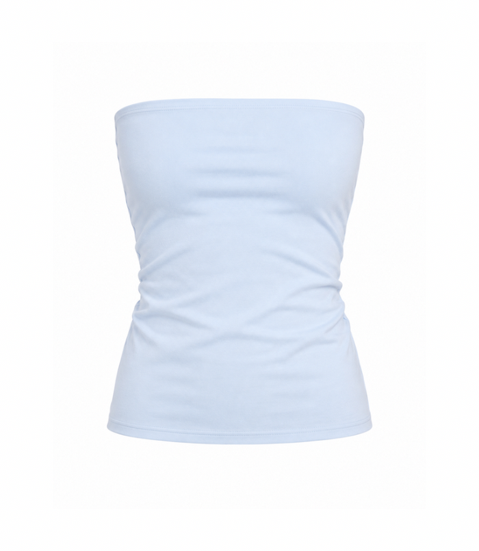 Strapless tube top