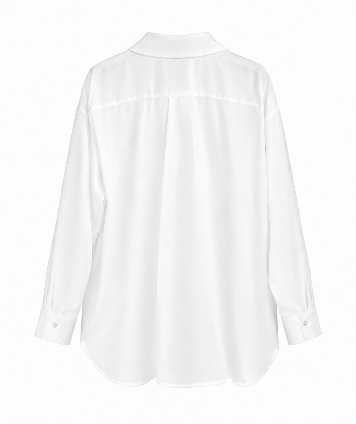 White long sleeve chemise