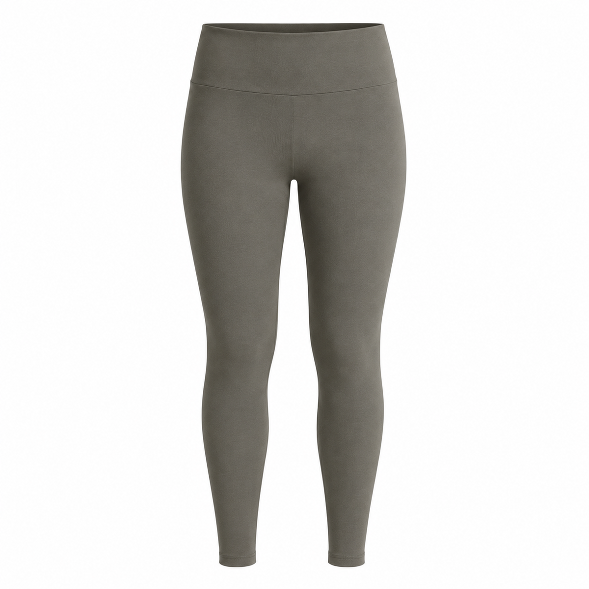 High to mid waisted ankle-length legging