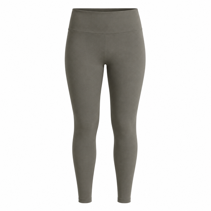 High to mid waisted ankle-length legging