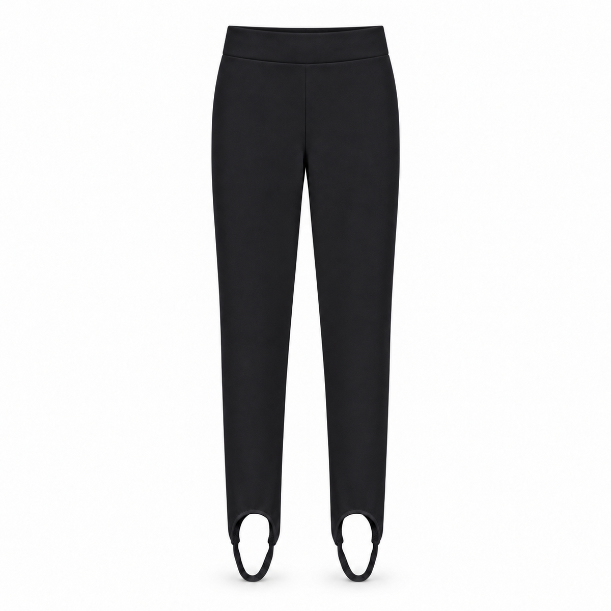 Fleece-lined foot-cutout stirrup legging