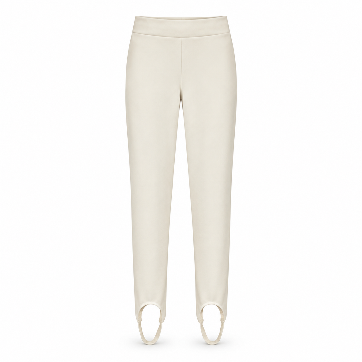 Fleece-lined foot-cutout stirrup legging