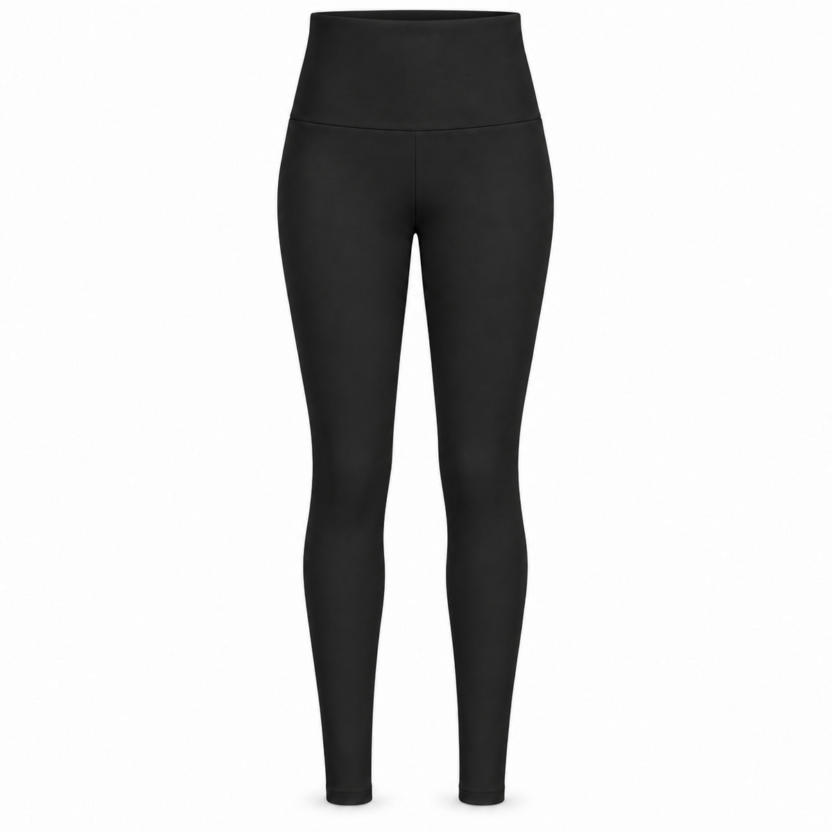 Fleece-lined high-waisted legging