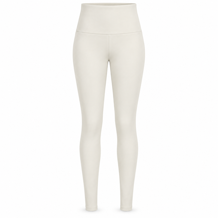 Fleece-lined high-waisted legging